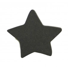 Wooden black star hook